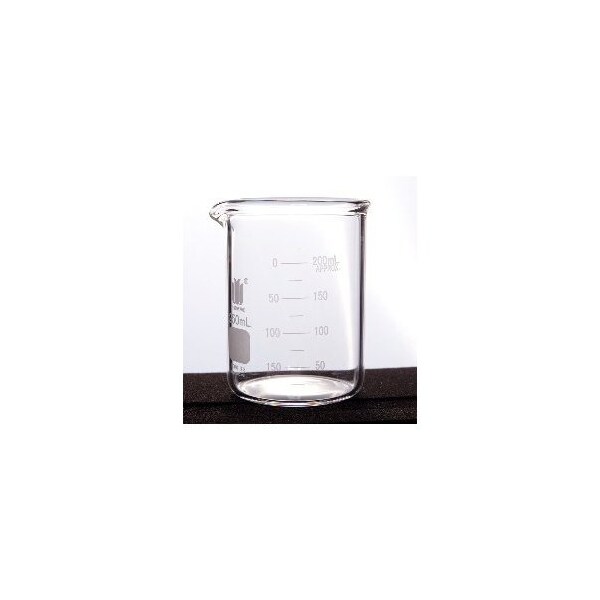 Synthware Heavy Wall Beaker, Low Form, Dual Graduation, 250mL, PK 10 B220250 - main